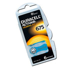 Pila Duracell 675 Audiologica - Electronica Personal