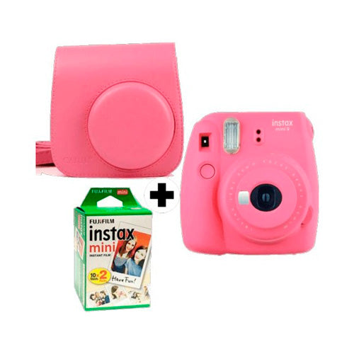 Camara Instax + Film Pack 20un + Estuche - Electronica Personal