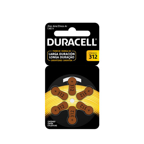 Pila Duracell 312 Audiologica - Electronica Personal